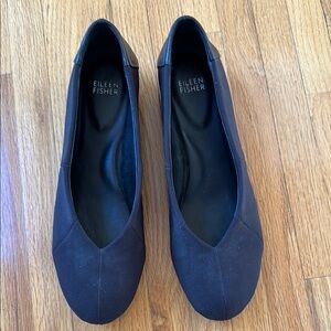 Eileen Fisher Women's Black Flats